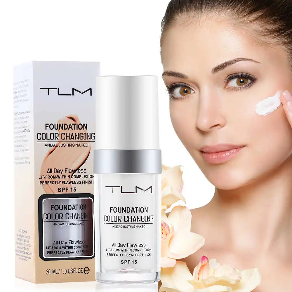 Foundation Color Changing Hydrating Makeup