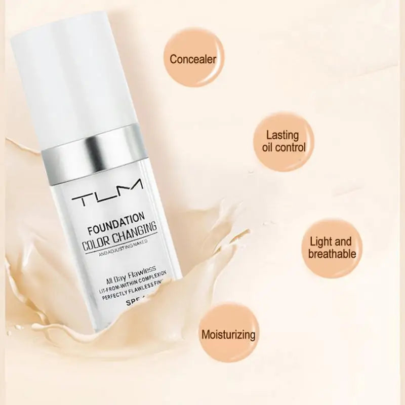 Foundation Color Changing Hydrating Makeup